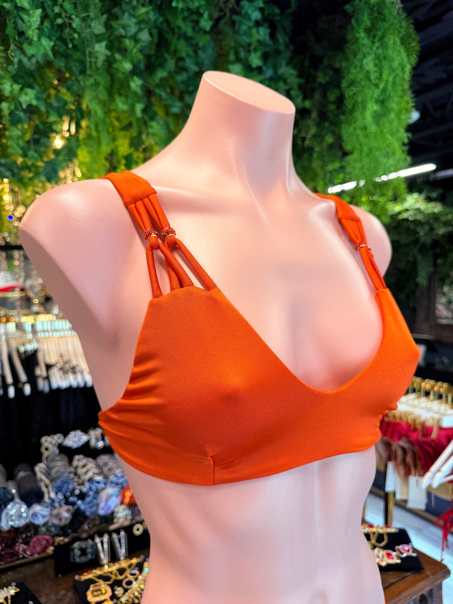 Literally Orange Bikini Set