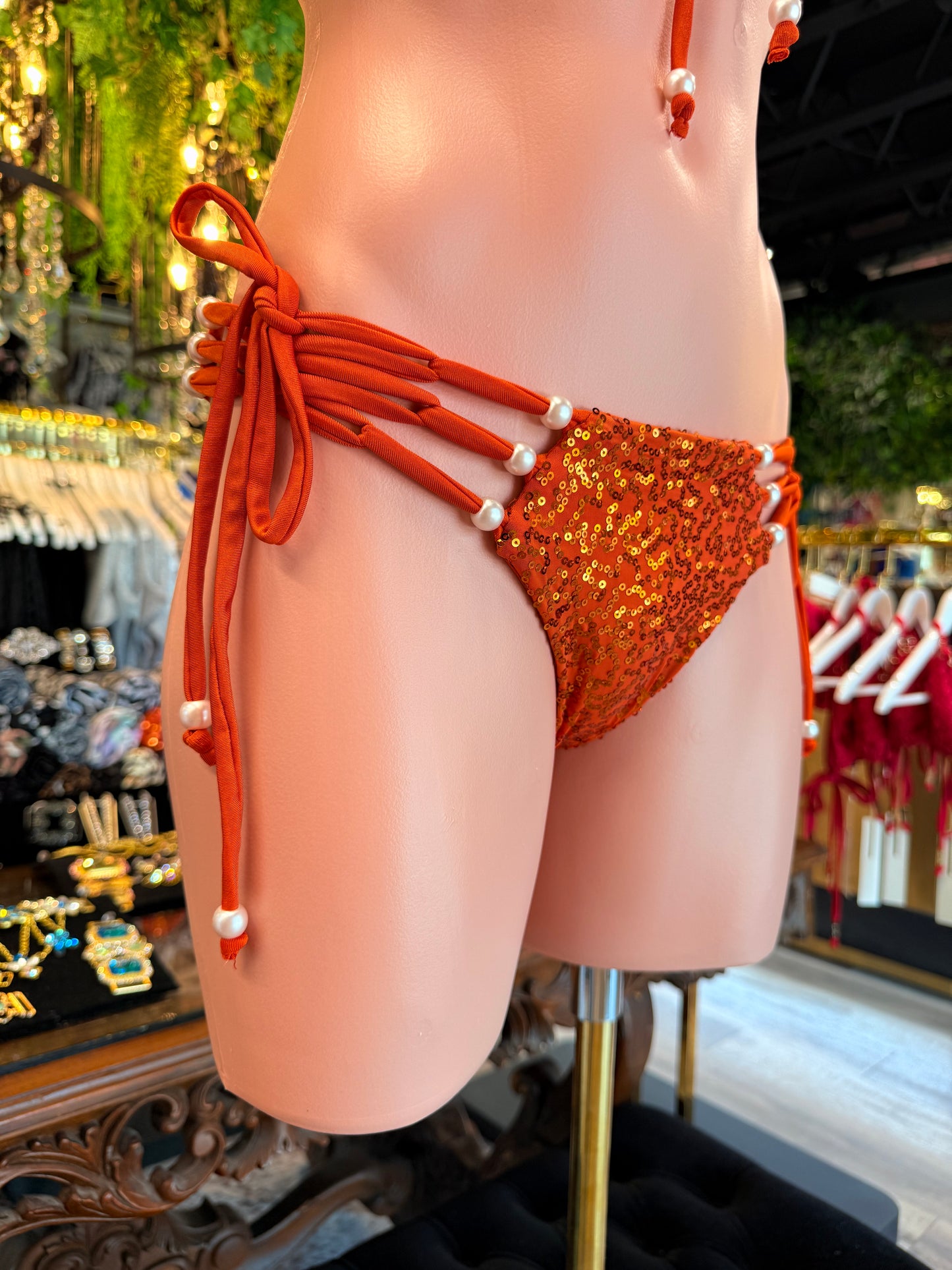 Tangerine Temptation Bikini Set