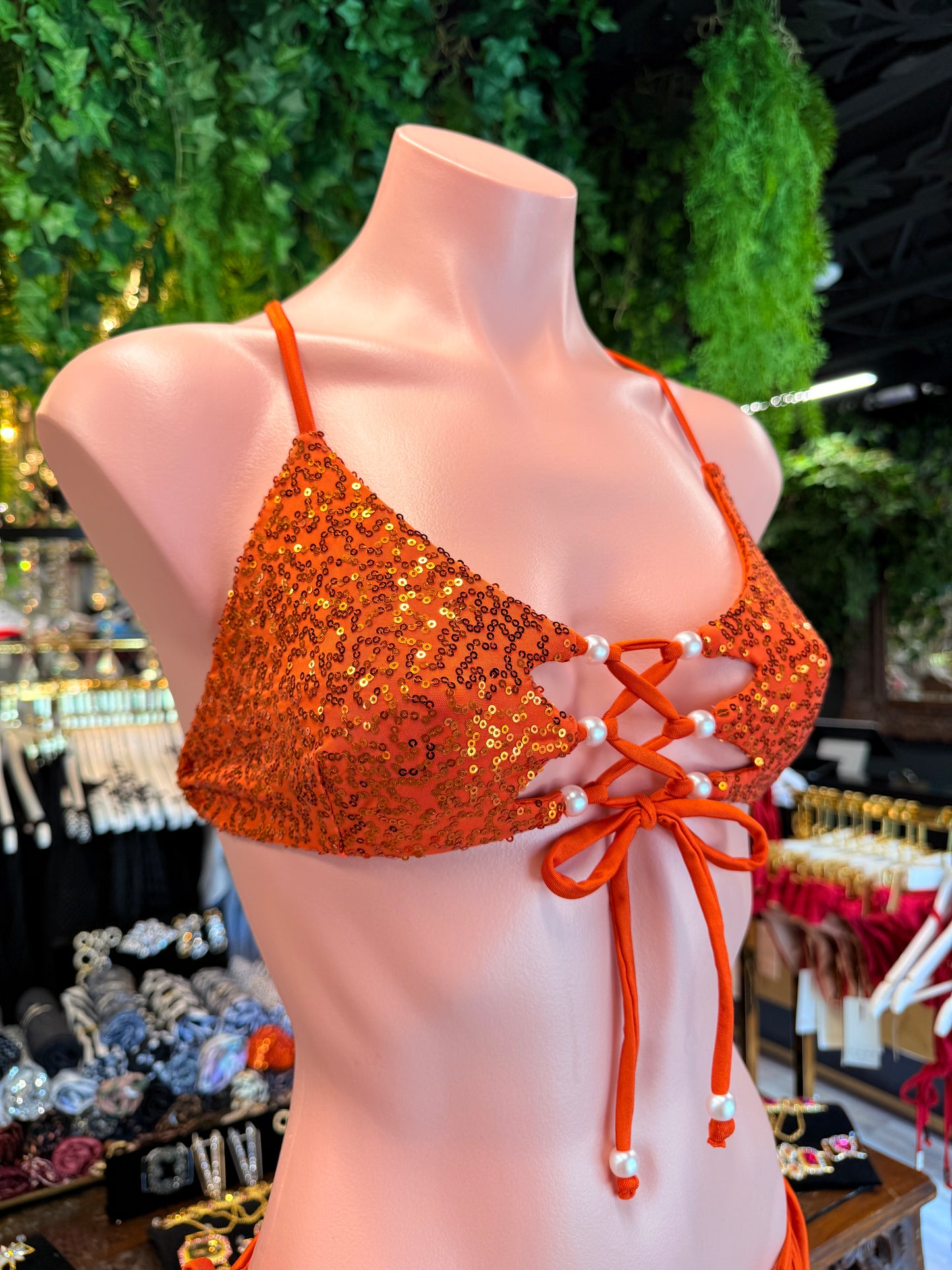 Tangerine Temptation Bikini Set