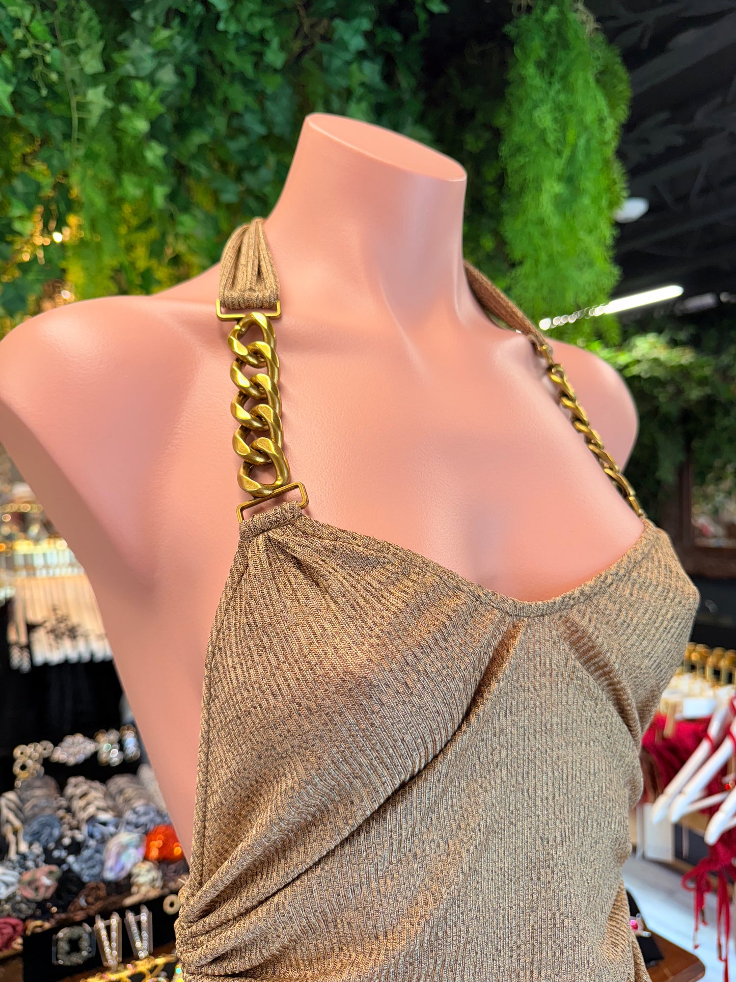 Brazilian Gold Dress