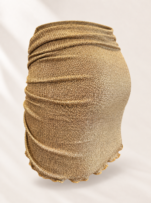 Handmade Sandy Short Wrap | Shimmer Tie Side Beach Wrap | Bikini Cover Up | Sheer Swim Skirt | Resort Wear
